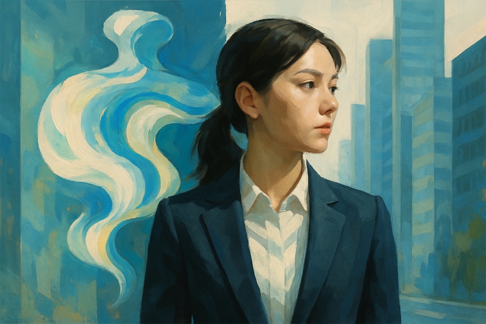 212をつけている人のイメージ