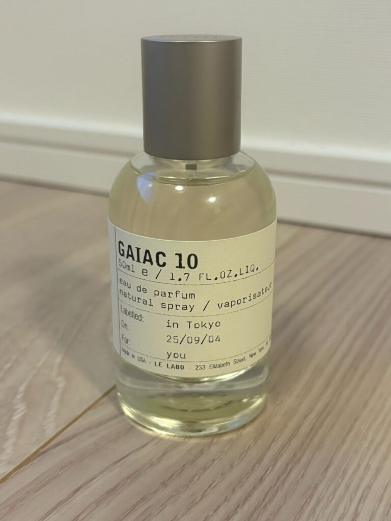 ガイアック10の実物(50ml)