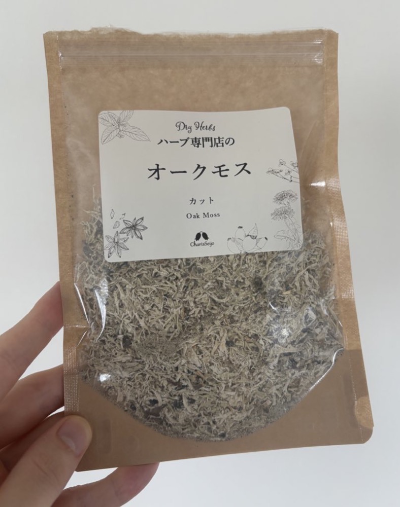 ハーブティとして売られていたオークモス