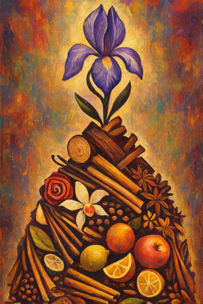 世界で最も高い香料のアイリスのイメージ