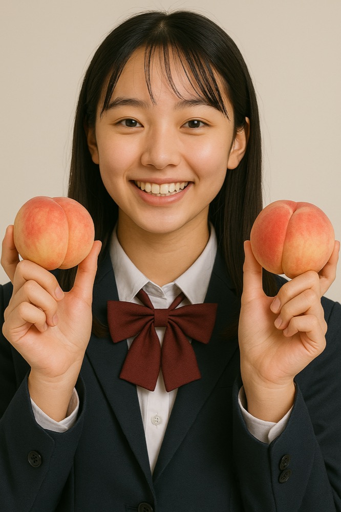 ラクトンの桃の香りのイメージ