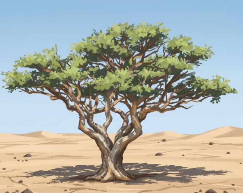 ボスウェリア属の木